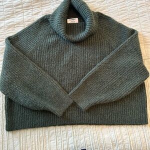 Old Navy Olive Knit Turtleneck